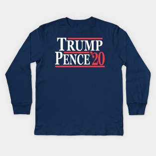 Trump Pence 20 Kids Long Sleeve T-Shirt